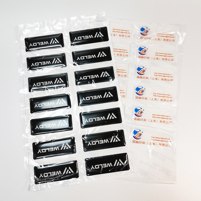 Stiker Epoxy 3D yang Disesuaikan Stiker Resin Epoksi Perekat Mengkilap