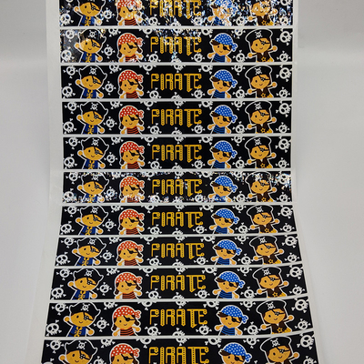 BOPP Film Label Perekat Kustom Permanen CMYK Dicetak Label Perekat Diri