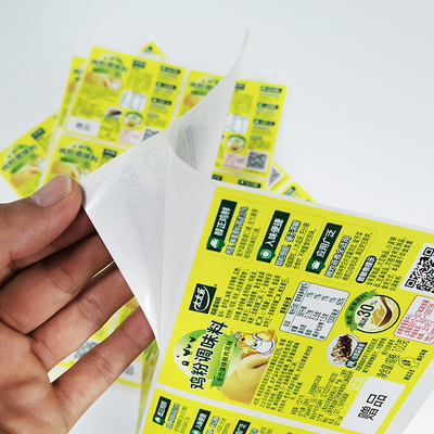 Label Perekat Makanan Avery Dennison Pantone CMYK Label Cetak Digital