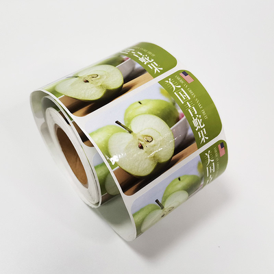 Label Makanan Perekat Pernis