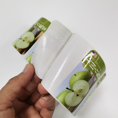 Label Makanan Perekat Pernis