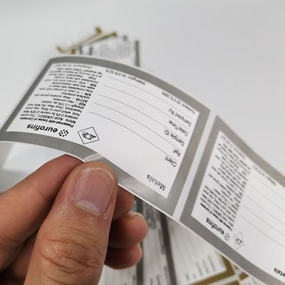 Stiker Label Kemasan Varnishing CMYK