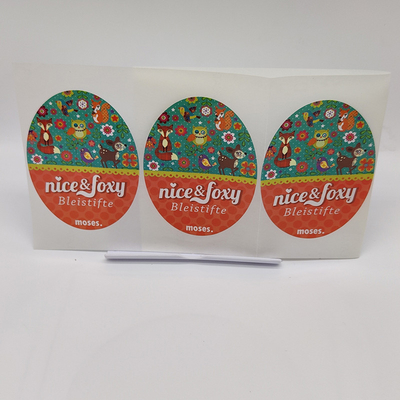 Silver Foil Printable Vinyl Sticker Paper Jars Dekoratif Kertas Stiker Tahan Air