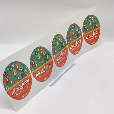 Silver Foil Printable Vinyl Sticker Paper Jars Dekoratif Kertas Stiker Tahan Air