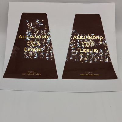 Stiker Label Perekat Matte Glossy TPU BOPP Kertas Stiker Perekat Diri