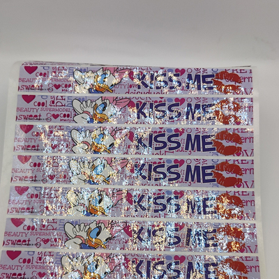 Flexo Printing Adhesive Label Stiker Pantone PMS Kertas Stiker Glossy