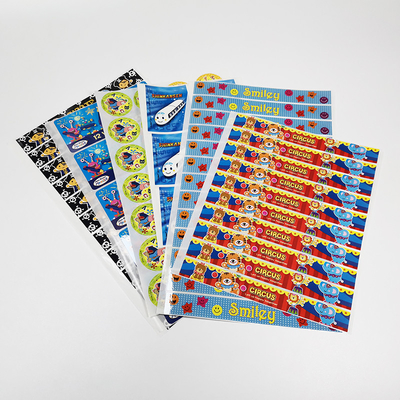 Stiker Label Perekat Film BOPP Varnish Glossy Matte Laminated Sticker Paper