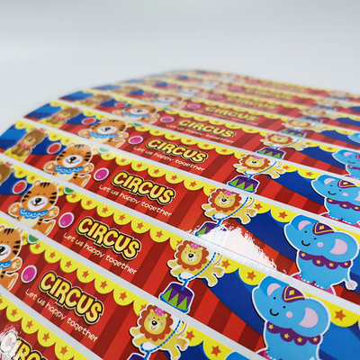 Stiker Label Perekat Permukaan Matte