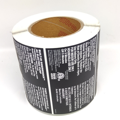 Warna Spot Glossy Adhesive Sticker Paper Persegi Panjang Kiss Cut Sticker Sheets