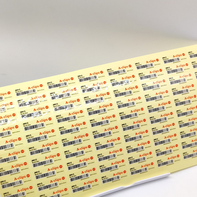 Logo Cetak Stiker Warna Pantone Disesuaikan Tahan Air Glossy Roll Vinyl Sticker