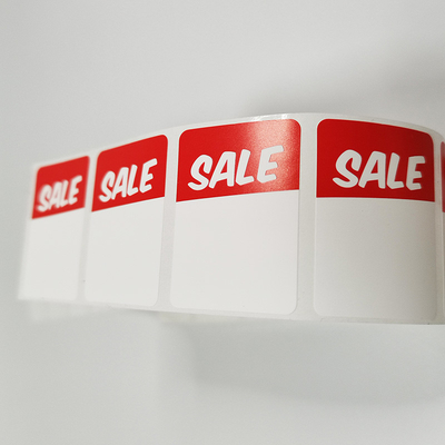 Laminate Glossy Printable Sticker Paper BOPP Pantone Stiker Promosi Kustom