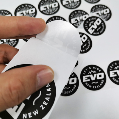 BOPP Label Ritel Kustom Varnishing Rotary Printable Vinyl Sticker Paper