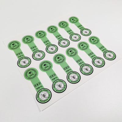 BOPP Bakery Food Adhesive Labels Glossy Lamination Self Adhesive Transparan Roll