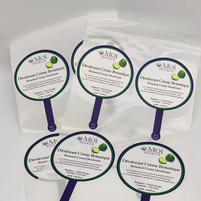 Label Botol Jus Lollipop Kustom Tahan Air BOPP Stiker Segel Botol Minuman
