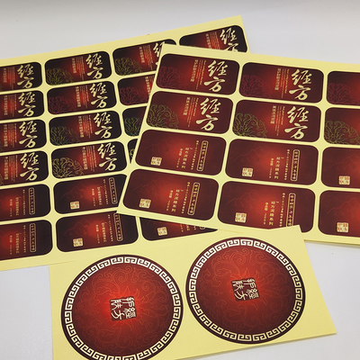 Label Stiker Kosmetik Laminasi Matte Gel BOPP Black Label Cosmetics