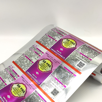 Label Bukti Kimia Berikat Tinggi BOPP Matte Waterproof Vinyl Stickers