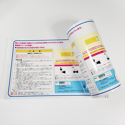80 X 50mm Label Penting Rumah Tangga Label Pencetakan Digital CMYK BOPP