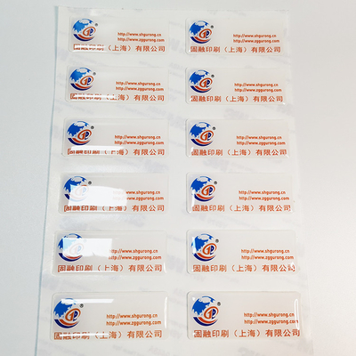 Clear PU Dome 3D Epoxy Stiker Dome Gel 3M Lem Stiker Perekat Yang Kuat