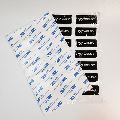 Bentuk Reguler 3M Lem Stiker Epoksi Kustom Untuk Iklan Promosi