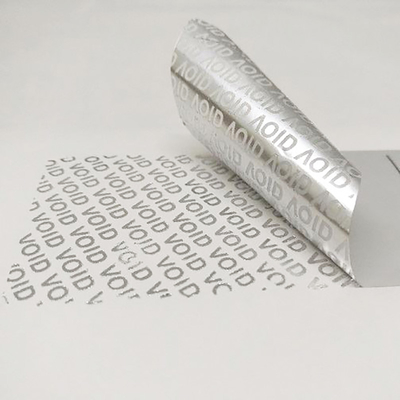 Stiker Anti Palsu Tamper Evident Transfer Label Nomor Seri Terbukti VOID