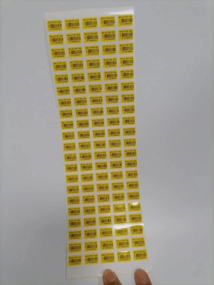 Label Barcode Perekat Ukuran Ekstra Kecil Untuk Papan Sirkuit Komponen Elektronik