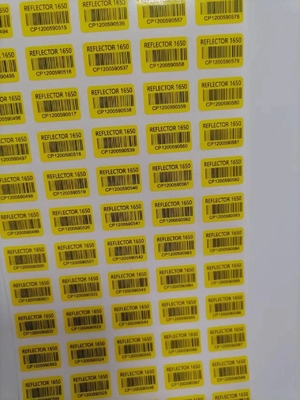 Label Barcode Perekat Ukuran Ekstra Kecil Untuk Papan Sirkuit Komponen Elektronik