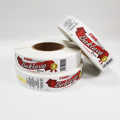Stiker Label Peringatan Cetak Offset Kertas Ukuran Dan Warna Khusus