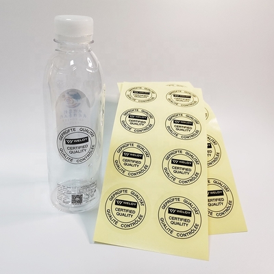 Custom Adhesive Label Sticker Dengan Matte / Glossy / Laminated / Embossed / Foil Stamping Finishing