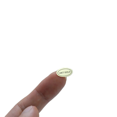 12-18 Bulan Penyimpanan Luar Ruang Label tahan air perekat untuk berbagai produk luar ruangan