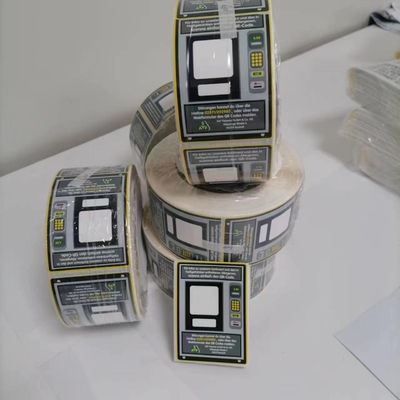 Waterproof Adhesive Vinyl Sticker untuk Peralatan Elektronik Konsumen Printable &amp; bisa ditulis di area kosong