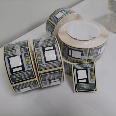Waterproof Adhesive Vinyl Sticker untuk Peralatan Elektronik Konsumen Printable &amp; bisa ditulis di area kosong