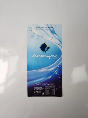 Disesuaikan Self Adhesive Sheet Roll Cut Shape Packaging Sticker Dengan Transfer Termal