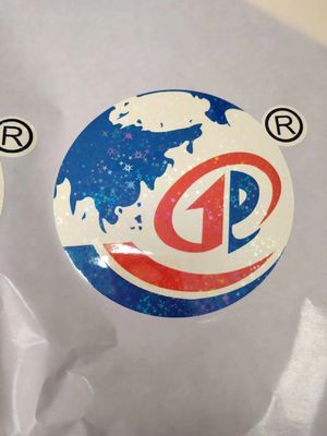 Easy Peel Holographic Seal Stickers UV Resist Printing Durable Waterproof Laser Label untuk logo