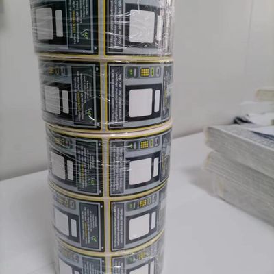 Waterproof Adhesive Vinyl Sticker untuk Peralatan Elektronik Konsumen Printable & bisa ditulis di area kosong